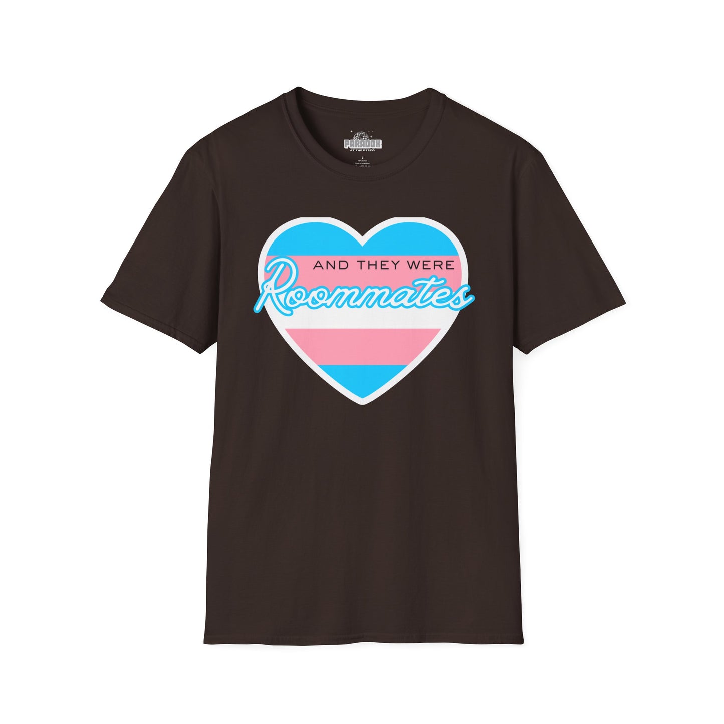 "And They Were Roommates" Transgender Pride Tee