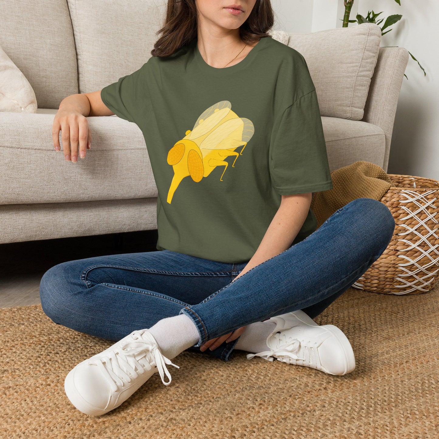 Butter Fly Illustration - Graphic Tee