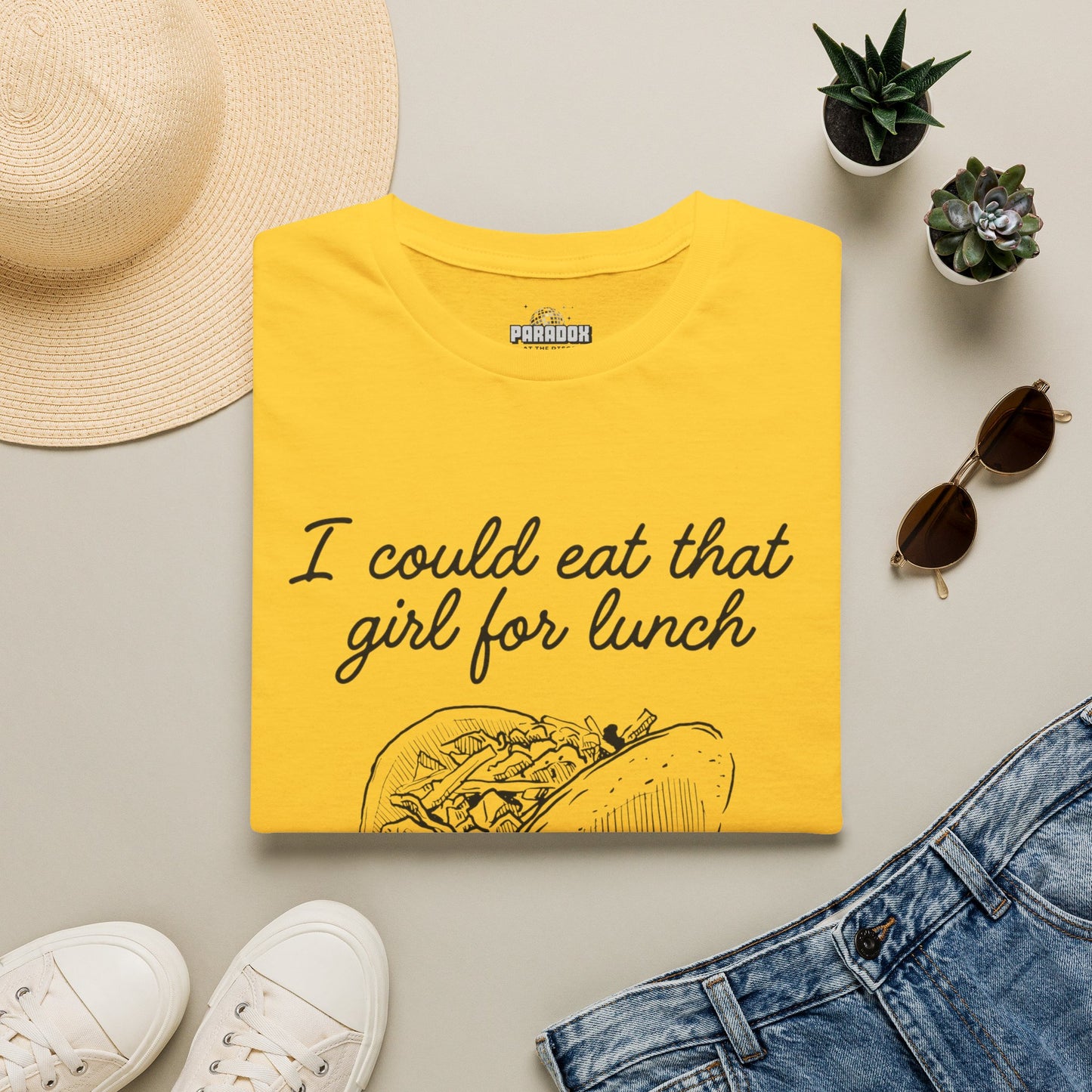 “I Could Eat That Girl For Lunch” Taco Graphic Tee