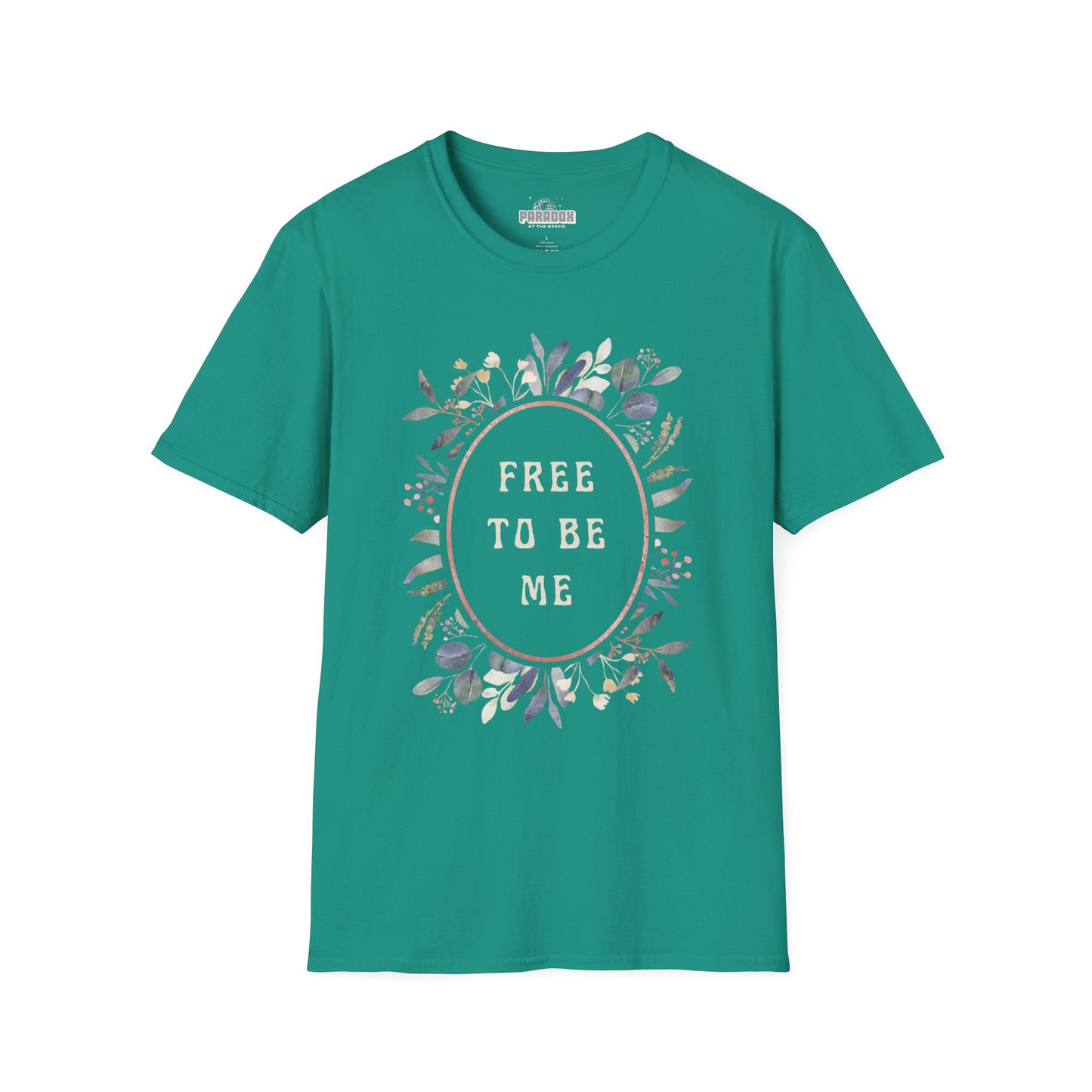 Free To Be Me Floral Graphic Tee