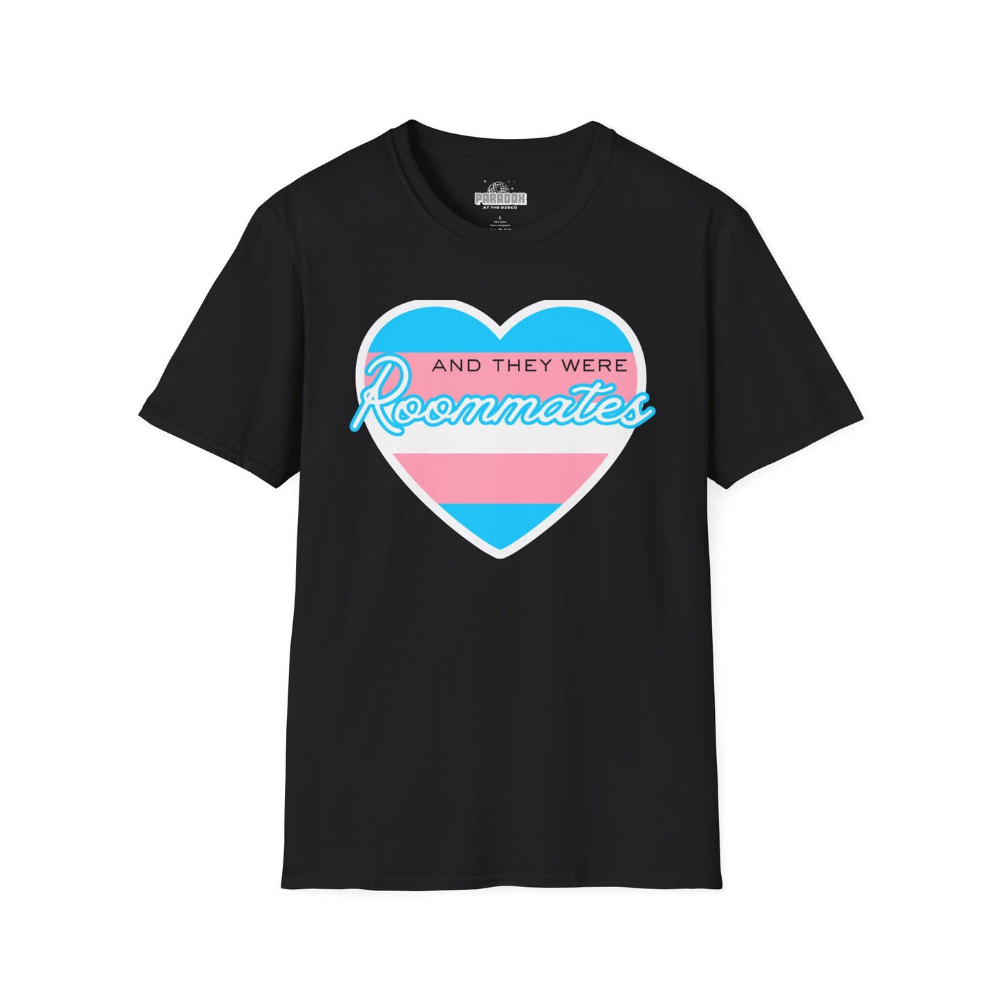 "And They Were Roommates" Transgender Pride Tee