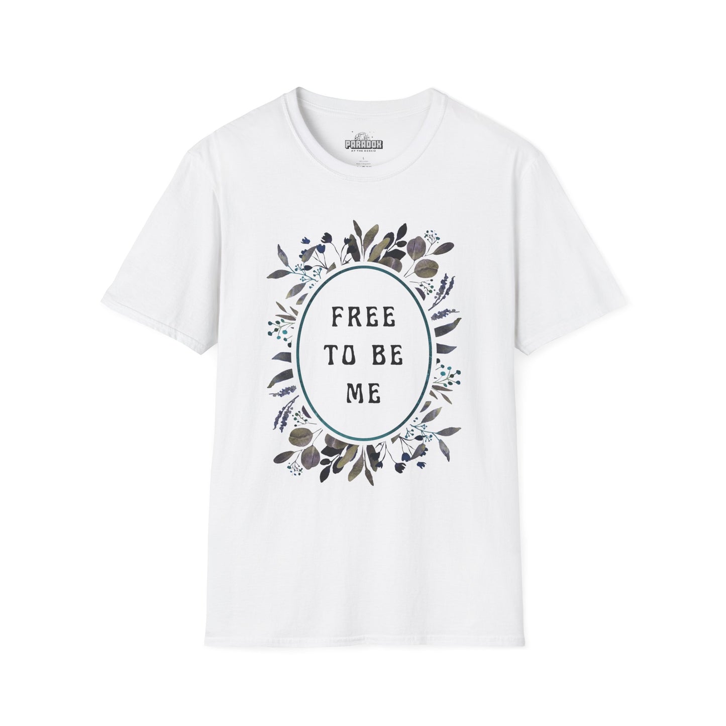 Free To Be Me Floral Graphic Tee
