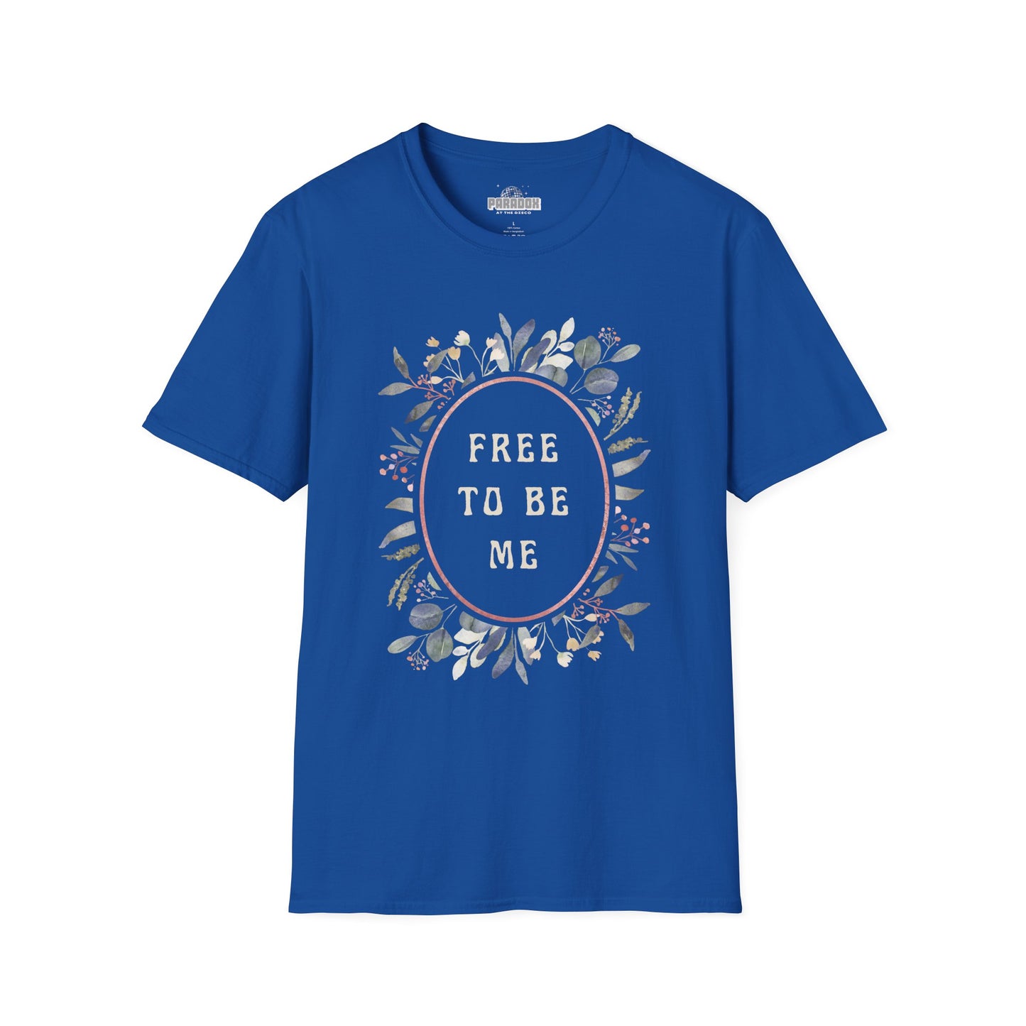 Free To Be Me Floral Graphic Tee