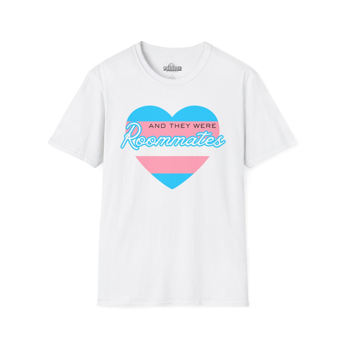 "And They Were Roommates" Transgender Pride Tee