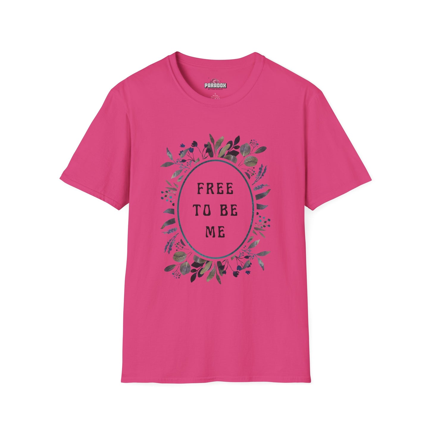 Free To Be Me Floral Graphic Tee