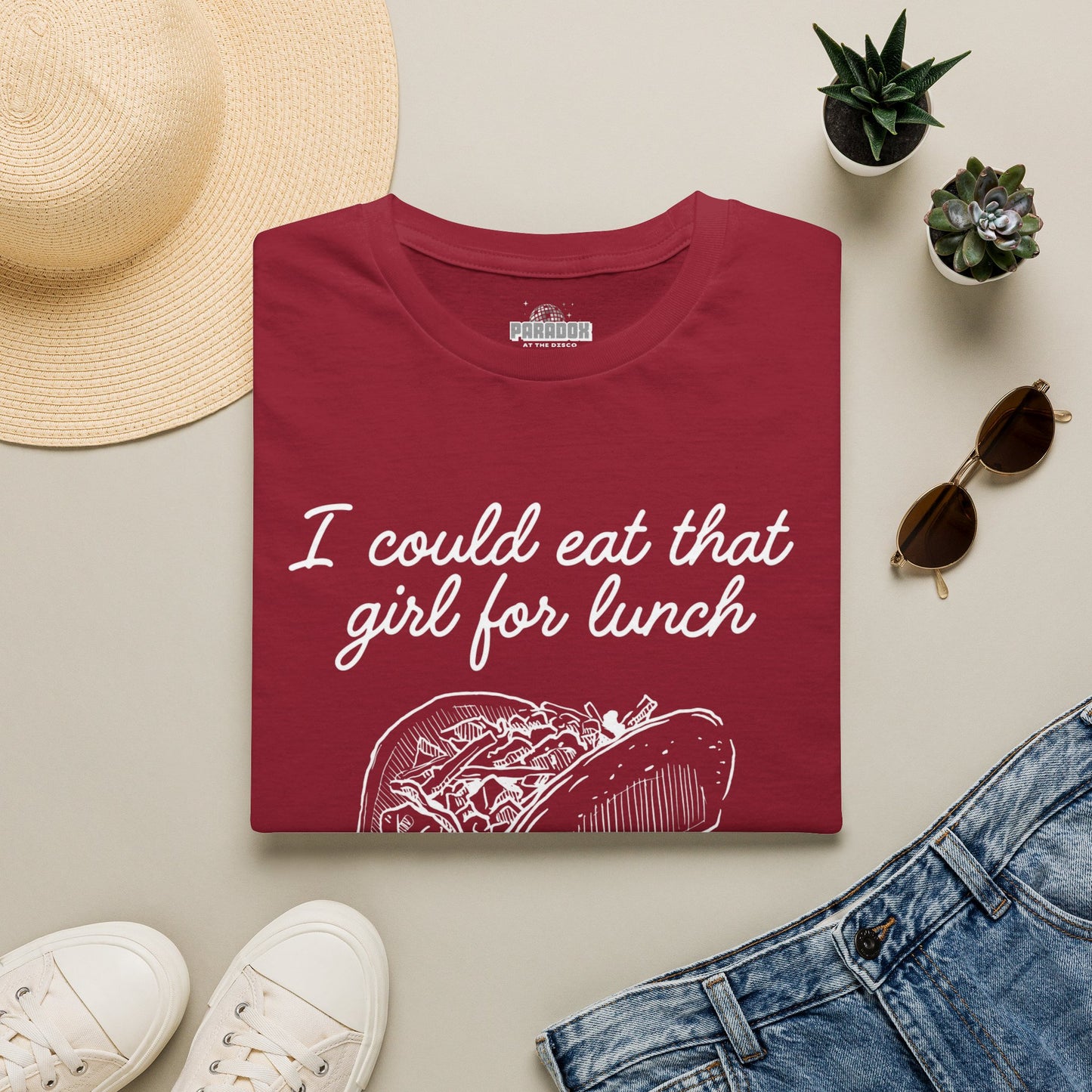 “I Could Eat That Girl For Lunch” Taco Graphic Tee