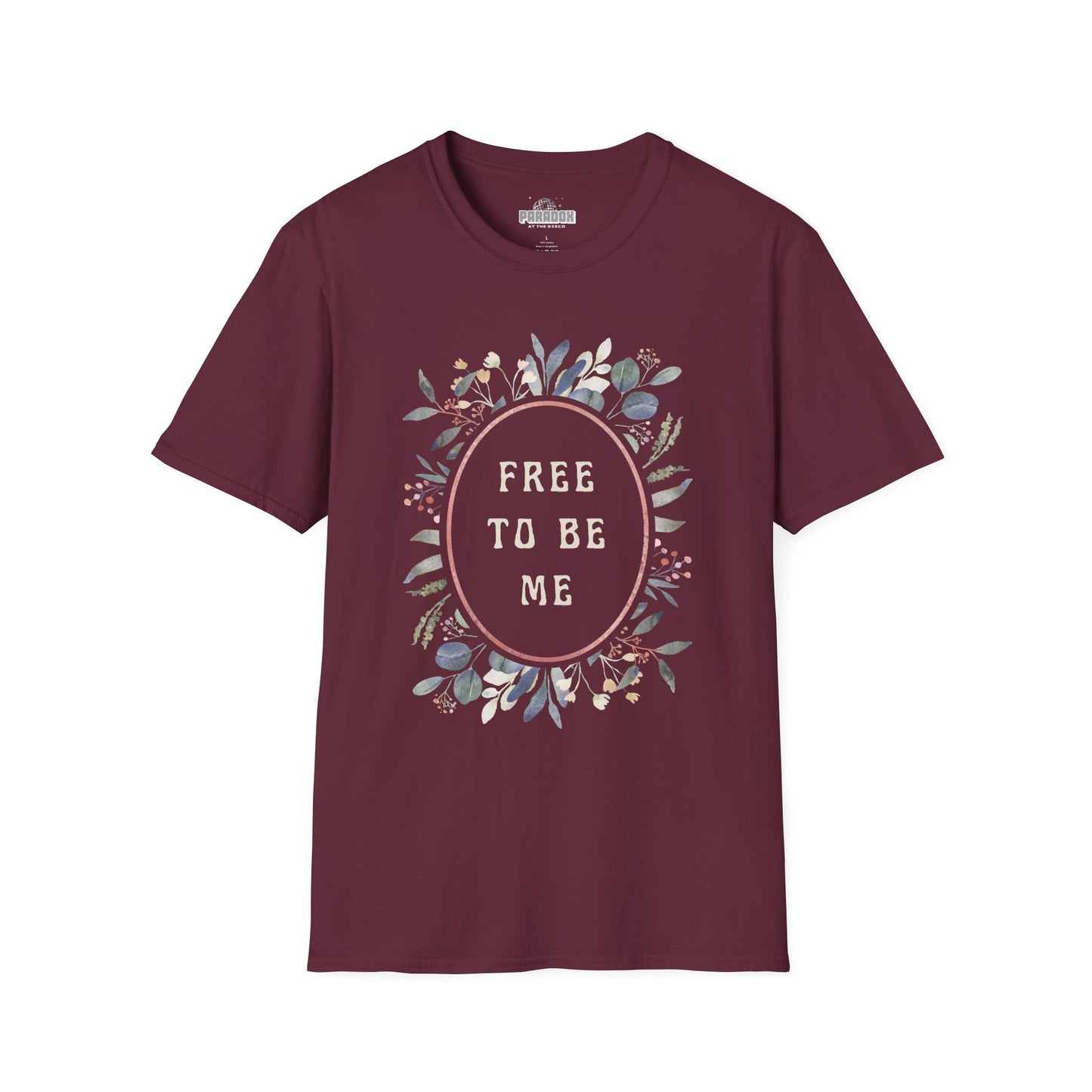 Free To Be Me Floral Graphic Tee